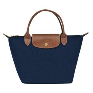 Authentic Longchamp Le Pliage small handbag Navy